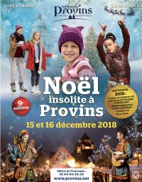 Noel insolite à Provins. Du 15 au 16 décembre 2018 à Provins. Seine-et-Marne. 